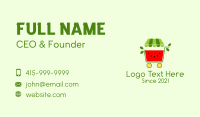 Watermelon Juice Cart  Business Card Image Preview