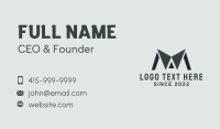 Roofing House Contractor  Business Card Image Preview