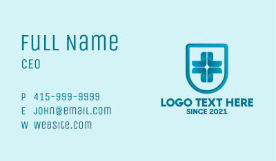 Medical Hospital Cross Business Card Image Preview