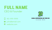 Green Graffiti Art Number 0 Business Card Image Preview