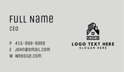 Home Building Property Business Card Image Preview