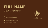 Lion Crown Lawyer Business Card Image Preview