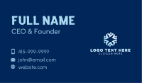 People Charity Foundation Group Business Card Design