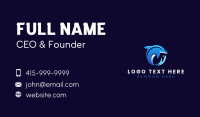 Dolphin Aquatic Marine Business Card Image Preview