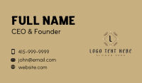 Gothic Ornament Brand Business Card Preview