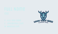 Deer Crown Shield Gaming Business Card Image Preview