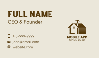 House Renovation Contractor  Business Card Image Preview