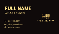 Truck Delivery Cargo Business Card Image Preview