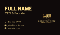 Truck Delivery Cargo Business Card Preview