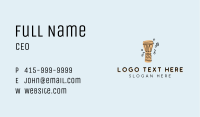 African Djembe Percussion Business Card Image Preview