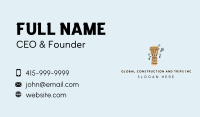 African Djembe Percussion Business Card Image Preview