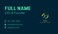 Athlete Baseball Tournament Business Card Image Preview