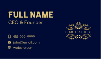 Ornament Luxury Hotel Business Card Design