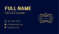 Ornament Luxury Hotel Business Card Image Preview