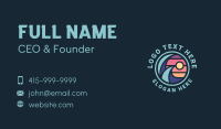 Surfing Sea Wave Business Card Preview