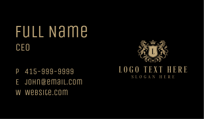 High End Fashion Boutique Business Card Image Preview