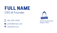 Blue Wave  Business Card Image Preview