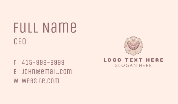 Sweet Cookie Treat Business Card Design Image Preview