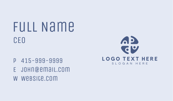 People Team Community Business Card Design Image Preview