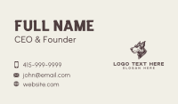 Doberman Canine Dog Business Card Preview