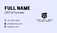 Startup Geometric Shield Business Card Image Preview