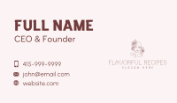 Sunflower Feminine Beauty Business Card Image Preview