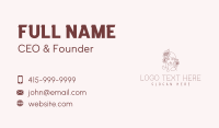 Sunflower Feminine Beauty Business Card Image Preview