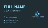 Pressure Washing Broom Business Card Image Preview
