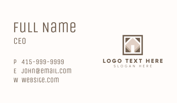 Home Tile Floor Business Card Design Image Preview