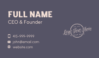 Fashion Shop Business Business Card Preview