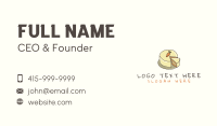 Carrot Cake Dessert Business Card Design