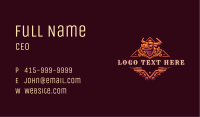 Ranch Bull Horn Business Card Image Preview