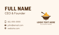 Turmeric Natural Spices Business Card Design