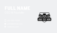 Truck Logistics Delivery Business Card Preview