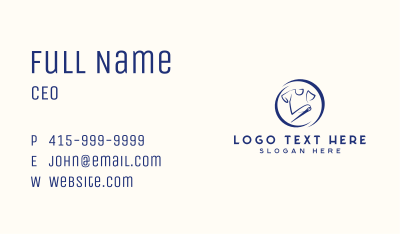 Tshirt Needle Stitching Business Card Image Preview
