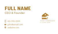 Brown House Key Business Card Image Preview