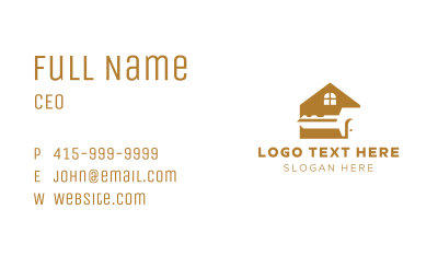 Brown House Key Business Card Image Preview