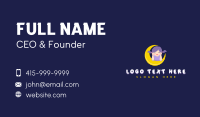 Moon Child Girl Business Card Preview
