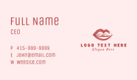 Beauty Lipstick Cosmetic Business Card Image Preview