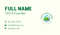 Botanical Landscaping Leaves Business Card Preview