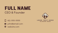 Outdoor Valley Mountains Business Card Preview