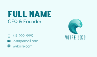 Beach Surfing Wave Business Card Image Preview