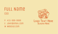 Trailer Van Camp  Business Card Image Preview