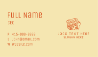 Trailer Van Camp  Business Card Image Preview