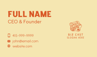 Trailer Van Camp  Business Card Image Preview