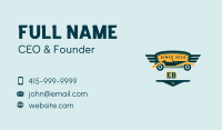 Vintage Car Garage Business Card Image Preview