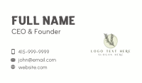 Rosemary Herb Restaurant Business Card Design