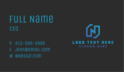 Tech Software Programming Business Card Image Preview