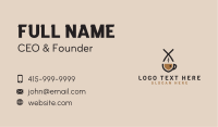 Fish Coffee Shop  Business Card Image Preview