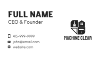 Black Construction House  Business Card Image Preview